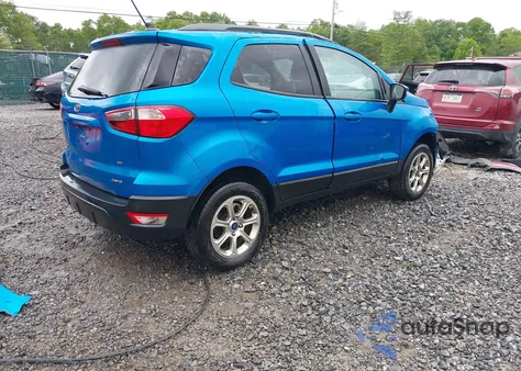 2018 Ford Ecosport Se из США, поврежденный, VIN MAJ6P1UL6JC224203